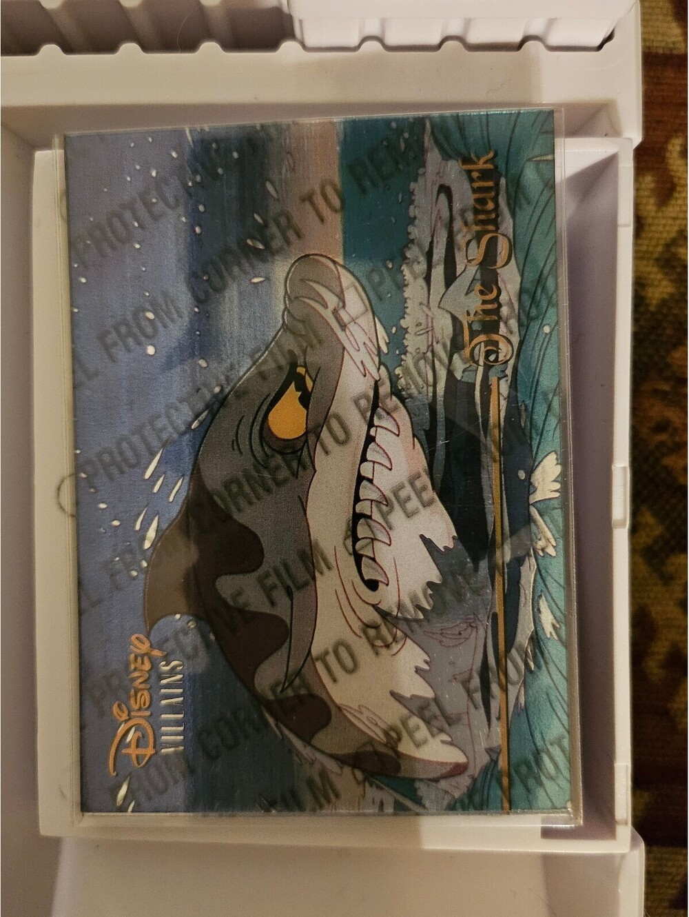 DISNEY PREMIUM Skybox Disney Villains The Shark #88 Unpeeled